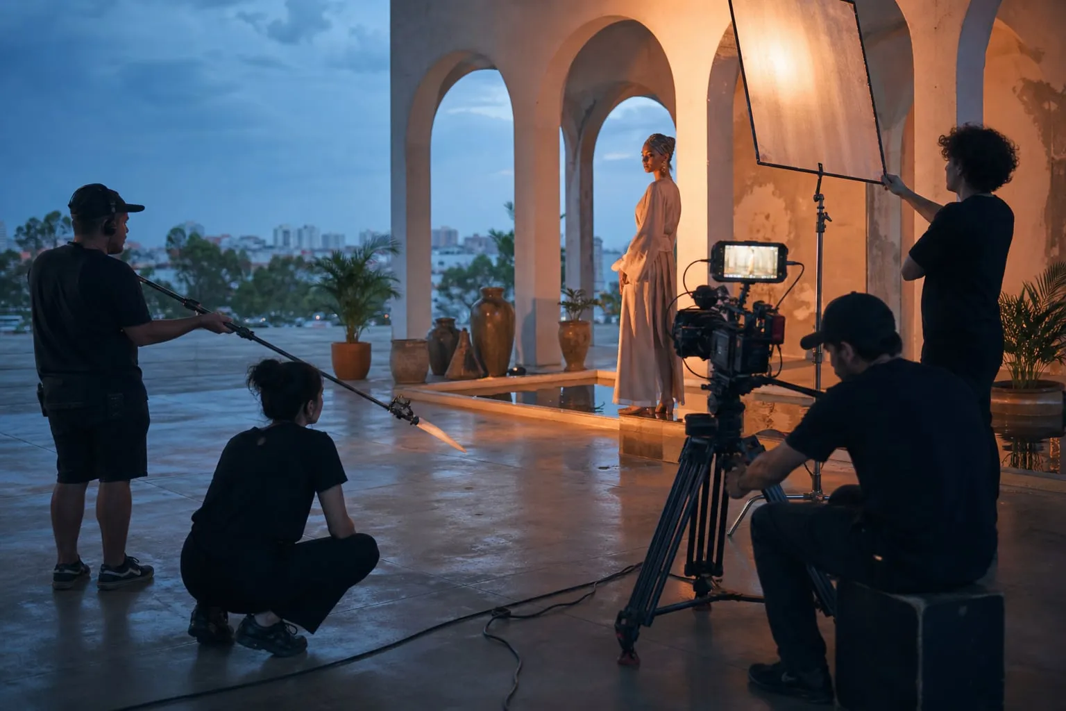 Filmagem de moda sustentável em espaços culturais: guia