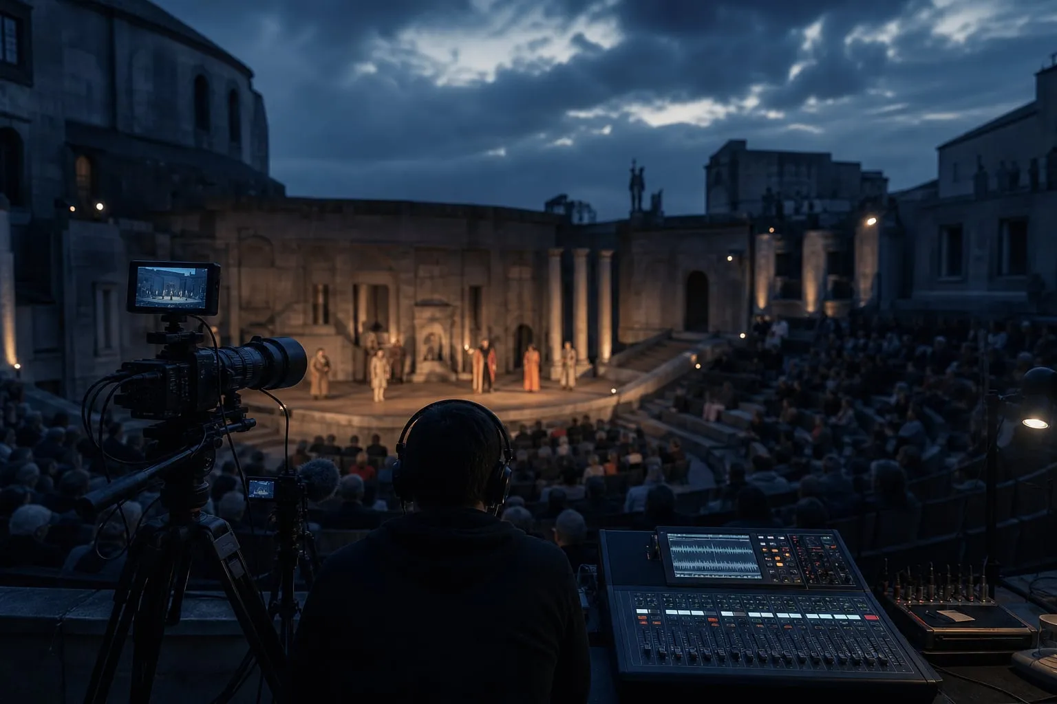 Como filmar peça de teatro sem criar um vídeo de palco