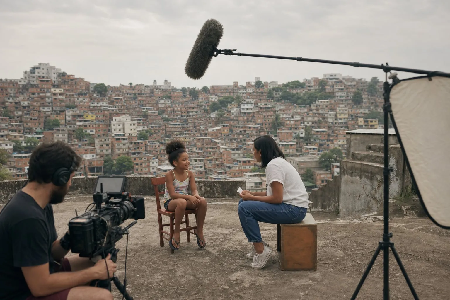 Como entrevistar crianças sem roubar sua voz no filme